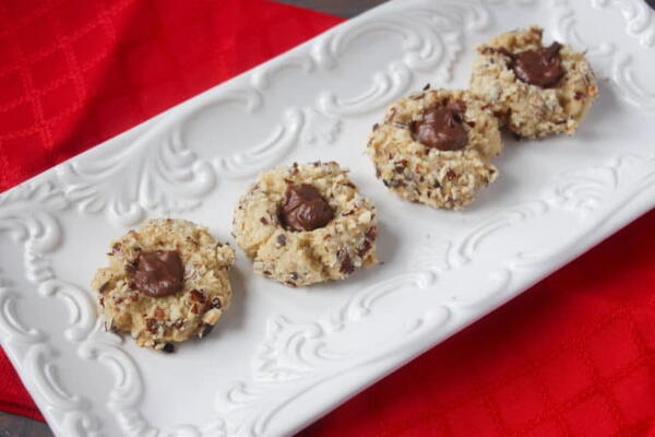 Nutella Thumbprint Cookies Nutella Thumbprint Cookies