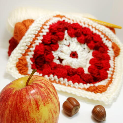 Cranberry Pie Granny Square Cranberry Pie Granny Square