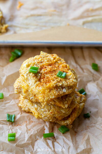 Baked Cauliflower Hashbrown Patties Recipe Baked Cauliflower Hashbrown Patties Recipe
