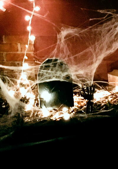 Upcycled Halloween Tombstones From Cereal Boxes Upcycled Halloween Tombstones From Cereal Boxes