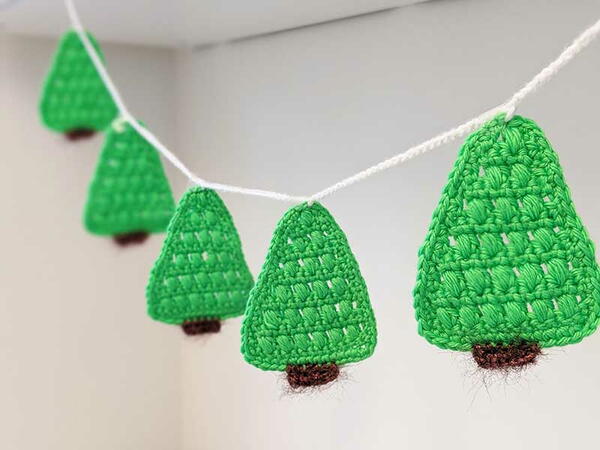 Christmas Tree Garland Christmas Tree Garland