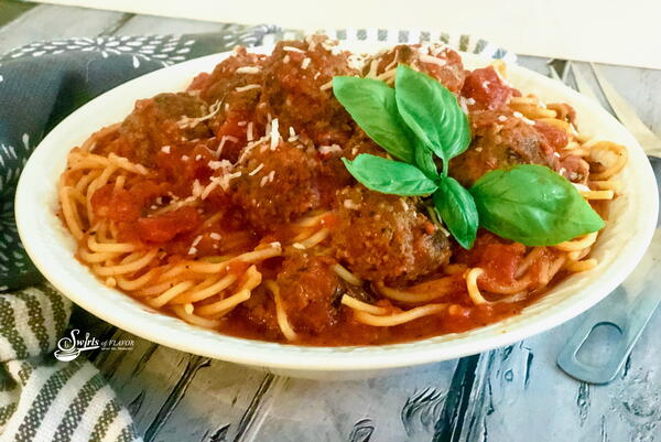 Spaghetti And Meatballs Skillet Dinner Spaghetti And Meatballs Skillet Dinner