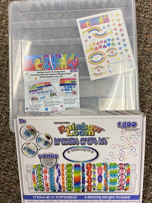 Rainbow Loom Bracelet Craft Kit & Storage Container Giveaway