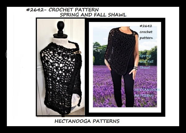 Easy Fall And Spring Shawl Easy Fall And Spring Shawl