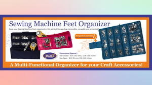 Sewing Machine Feet Organizer Giveaway