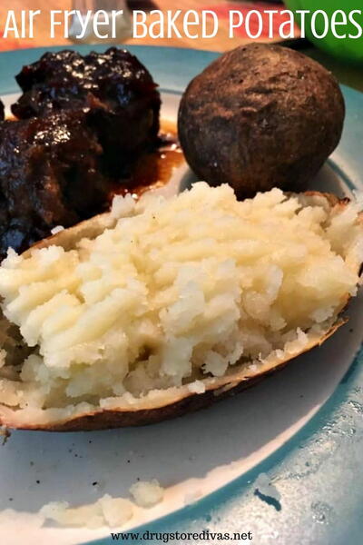 Air Fryer Baked Potatoes Air Fryer Baked Potatoes