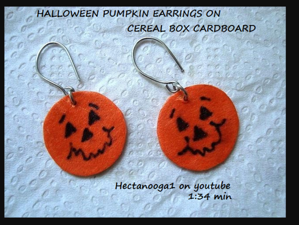 Pumpkin Earrings Pumpkin Earrings