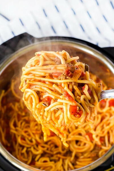 Instant Pot Spaghetti Instant Pot Spaghetti