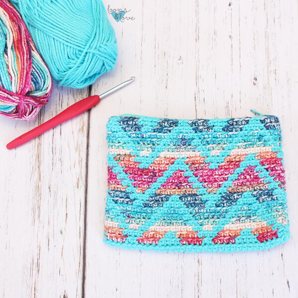 Chevron Stripes Pouch Chevron Stripes Pouch