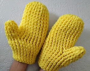 The Perfect Crochet Mittens For Beginners