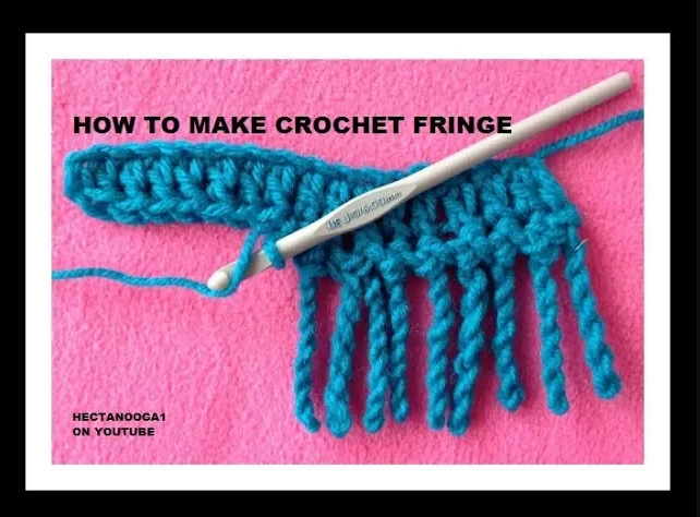 DIY Crochet Fringe DIY Crochet Fringe