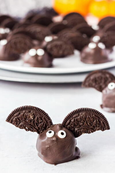 Bat Oreo Truffles Bat Oreo Truffles