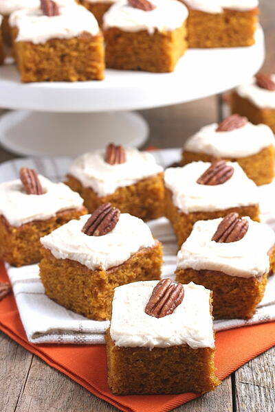 Homemade Pumpkin Bars Homemade Pumpkin Bars