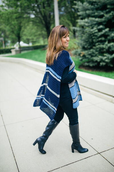 Lancaster Ruana Lancaster Ruana