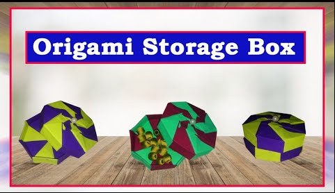 Origami Storage Box Origami Storage Box
