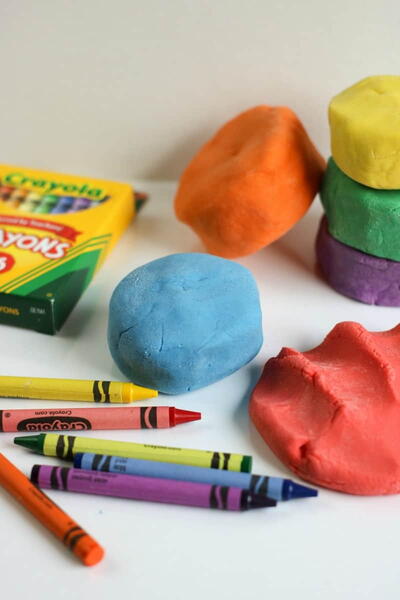 Long Lasting Play Dough Recipe With Crayons Long Lasting Play Dough Recipe With Crayons