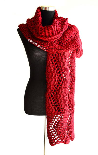 Lacy Zigzag Scarf Lacy Zigzag Scarf