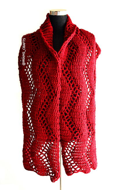 Lacy Zigzag Scarf Lacy Zigzag Scarf