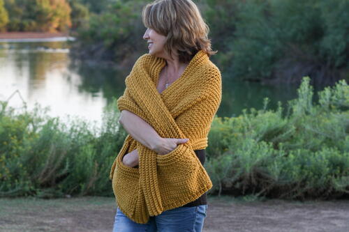 Harvest Pocket Shawl Harvest Pocket Shawl