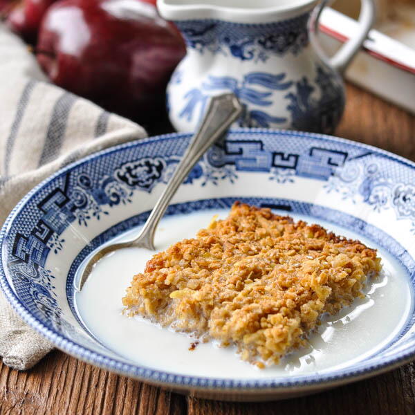 Amish Baked Oatmeal With Apples Amish Baked Oatmeal With Apples
