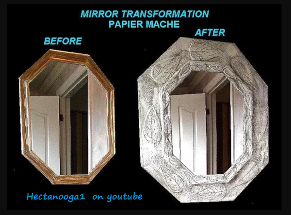 Papier Mache Mirror Frame Papier Mache Mirror Frame