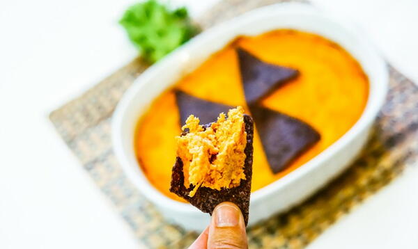 Halloween Buffalo Chicken Dip Recipe Halloween Buffalo Chicken Dip Recipe