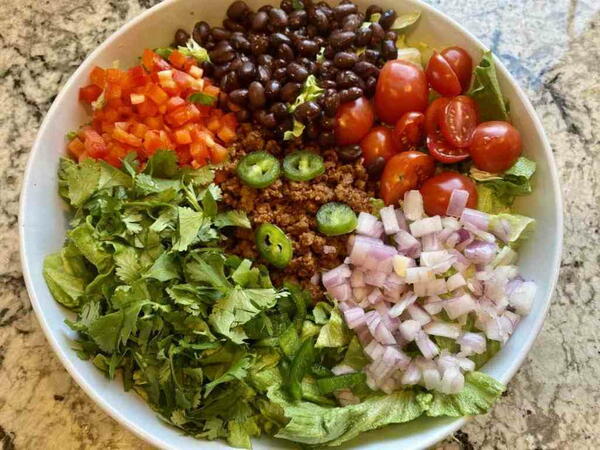 Vegan Taco Salad Vegan Taco Salad