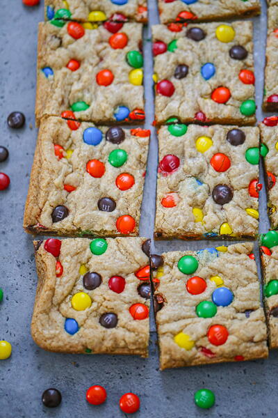 Mm Cookie Bars M&m Cookie Bars