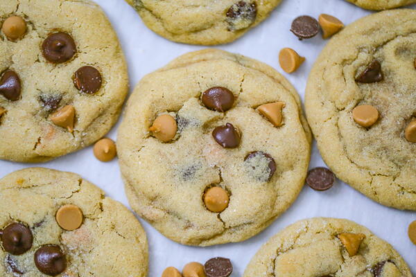 Soft Batch Peanut Butter Chocolate Chip Cookies Soft Batch Peanut Butter Chocolate Chip Cookies