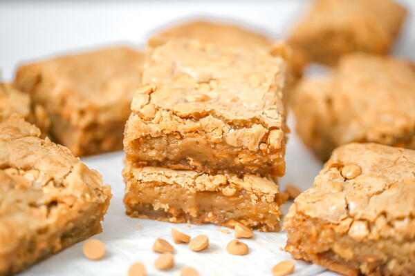 Awesome Butterscotch Blondies Awesome Butterscotch Blondies