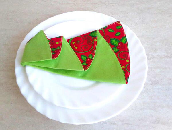 Christmas Tree Napkins Christmas Tree Napkins
