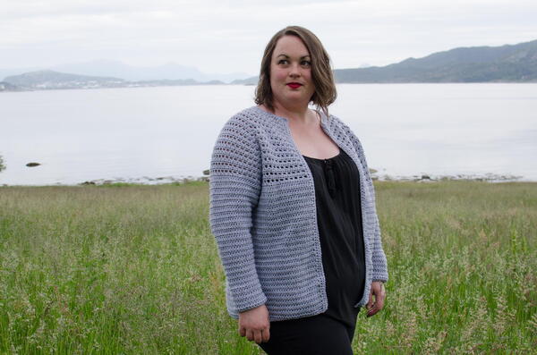 Simple Top Down Raglan Cardigan Simple Top Down Raglan Cardigan