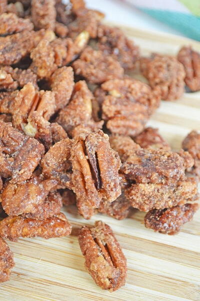 Slow Cooker Candied Pecans Slow Cooker Candied Pecans