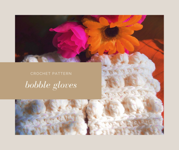 Bobbley Fun Fingerless Gloves Bobbley Fun Fingerless Gloves