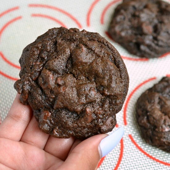 Double Chocolate Chip Cookies Double Chocolate Chip Cookies