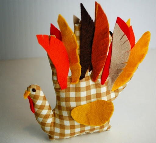 Handprint Turkey Softie Handprint Turkey Softie