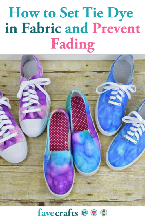 How to Set Tie Dye in Fabric How to Set Tie Dye in Fabric