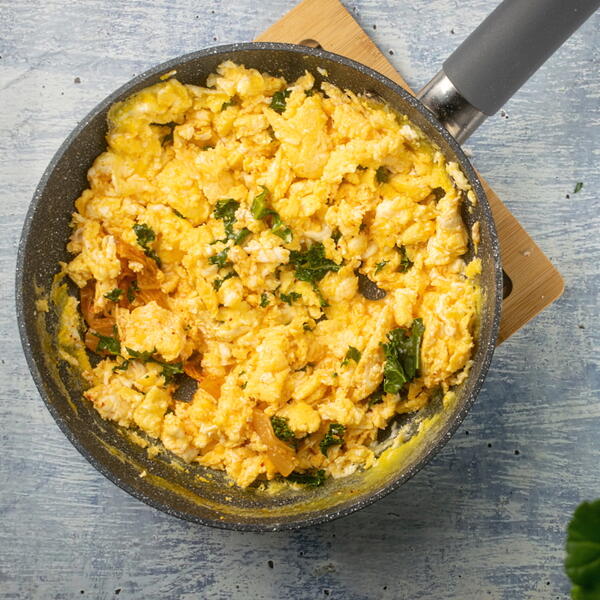 Kimchi Scrambled Eggs Kimchi Scrambled Eggs