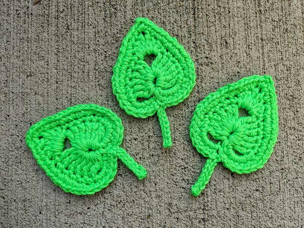 Crochet Leaf Crochet Leaf