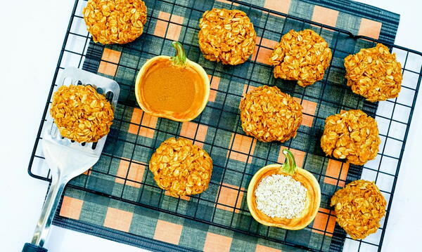 Easy No Bake Pumpkin Cookies Easy No Bake Pumpkin Cookies