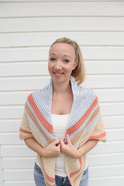 Grape Fields Shawl Grape Fields Shawl