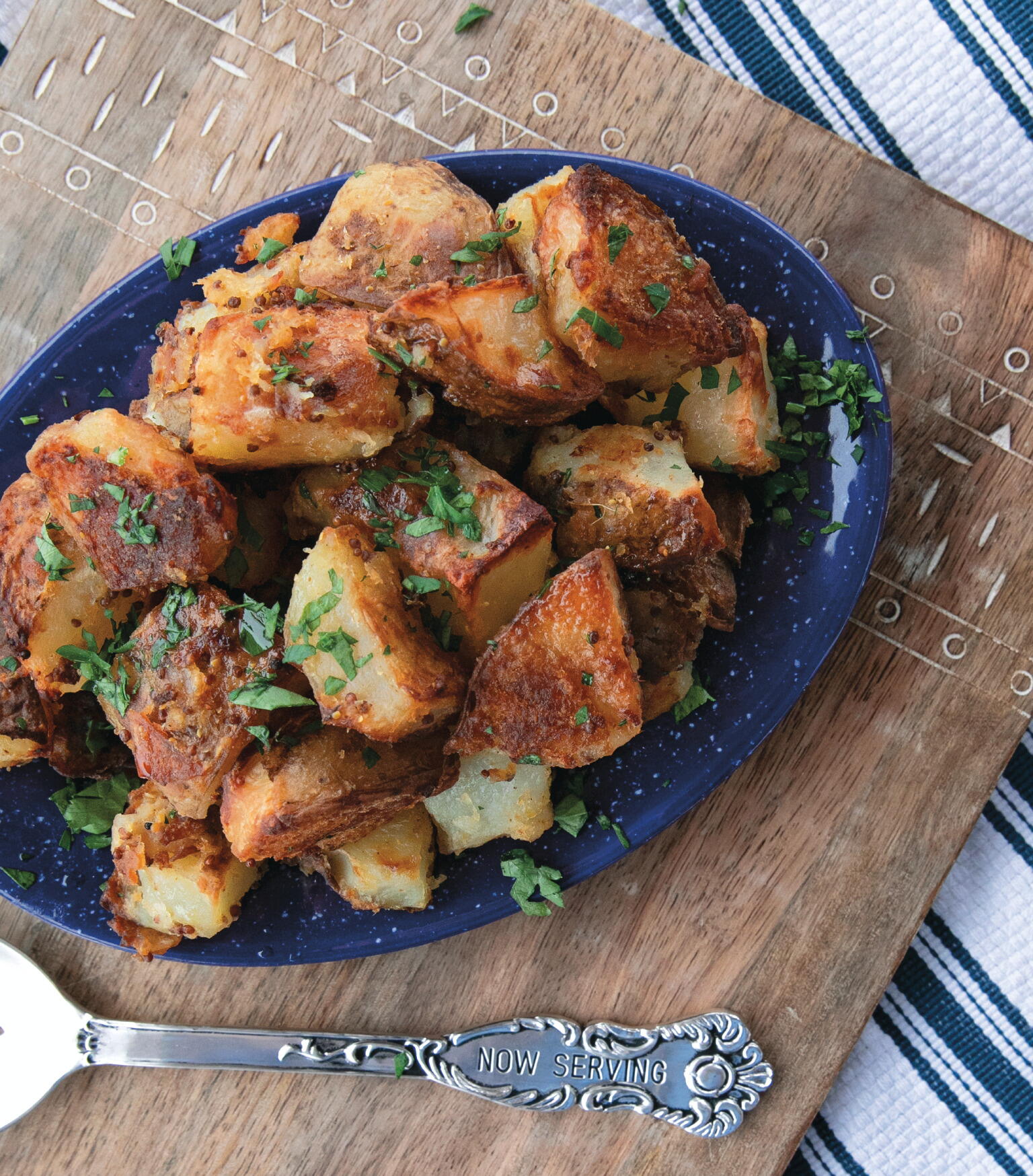 Horseradish Roasted Potatoes