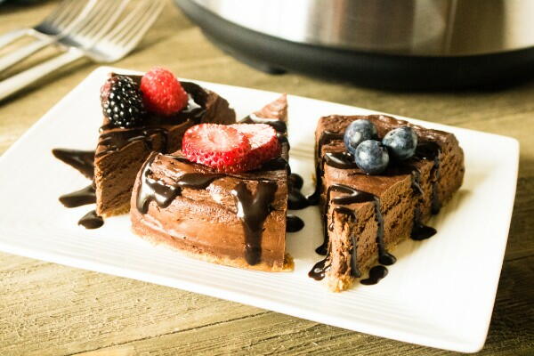 Instant Pot Chocolate Cheesecake Instant Pot Chocolate Cheesecake