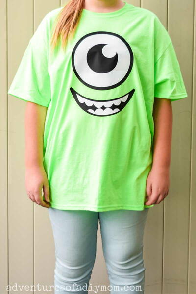 Diy Mike Wazowski Costume Diy Mike Wazowski Costume