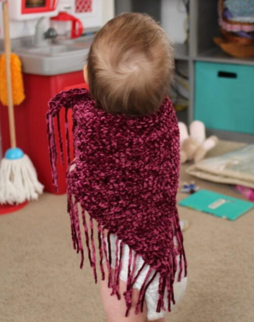 Soft Snuggly Mini Shawl Soft Snuggly Mini Shawl