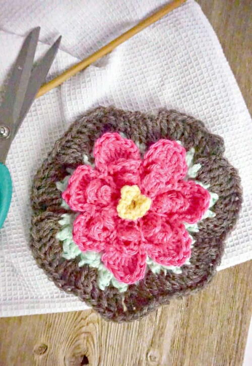 Floral Crochet Blanket Pattern Floral Crochet Blanket Pattern