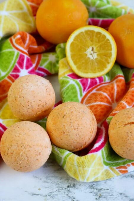 Orange Bath Bombs Orange Bath Bombs