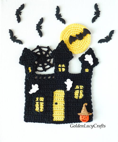 Haunted House Applique Haunted House Applique