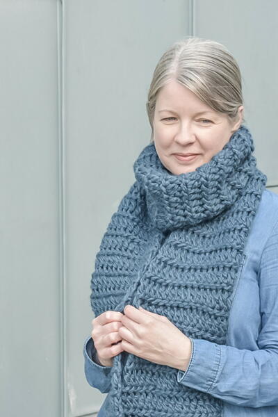 Denim Drift Scarf Denim Drift Scarf