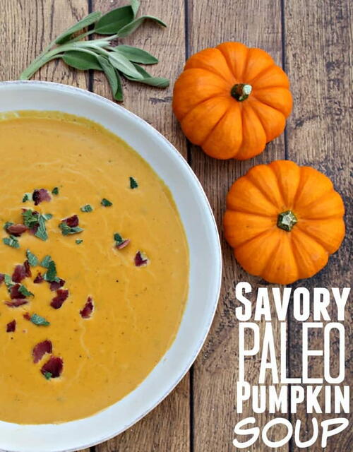 Savory Paleo Pumpkin Soup Savory Paleo Pumpkin Soup